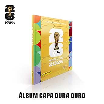 Copa do Mundo da FIFA 2026™ Álbum de Figurinhas Capa Dura Ouro FIFA WORLD CUP 2026™