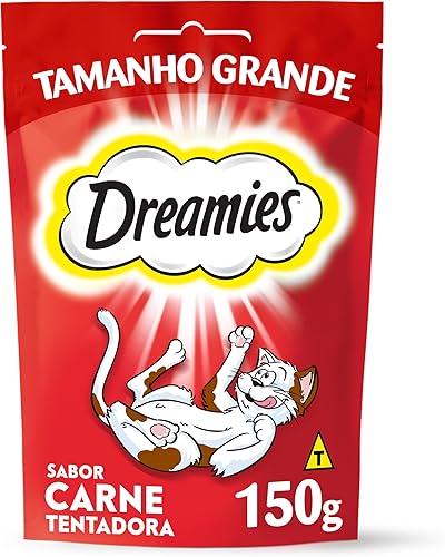 Dreamies Petisco Carne Tentadora Gatos Adultos 150G